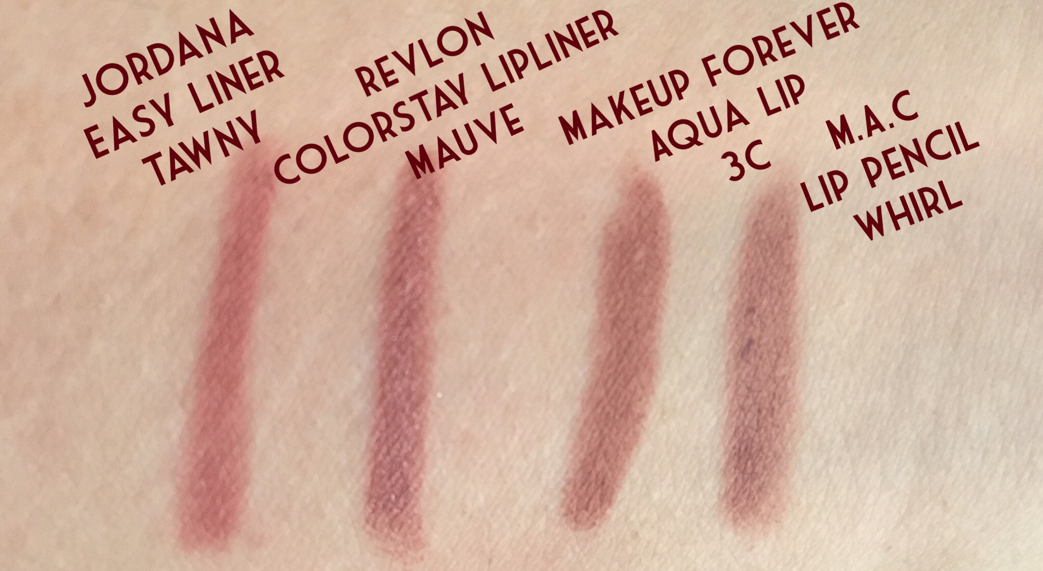 Best lip liners for olive skin